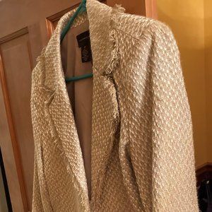 Sparkling Jacket, Gold-colored Fringe intertwined